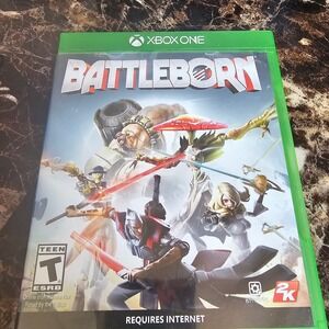 Battleborn Xbox One Game 2K Gearbox Hero Shooter Physical Disc Case